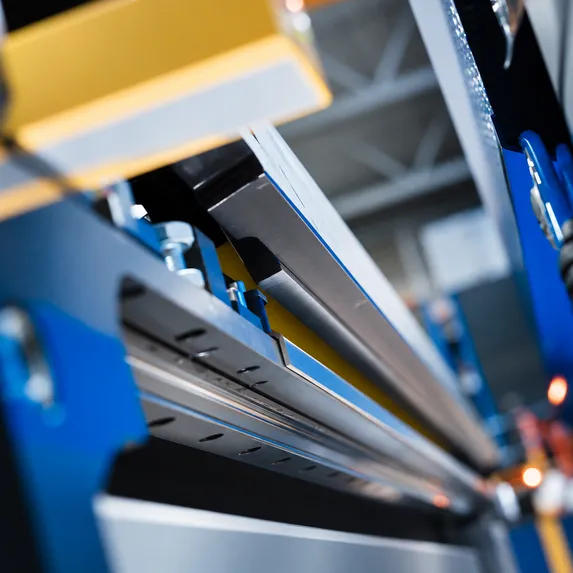 Detailaufnahme des Spannsystems der Slinet S1.5