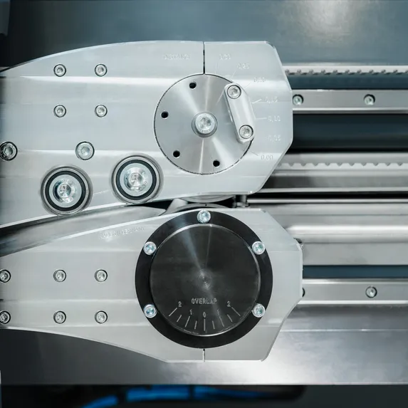 Detailaufnahme des Schneidapparats der Slinet S1.0