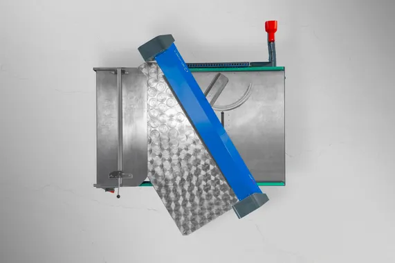Slinet Flexcut Schrägschnittmoduls für die Slinet S1.0 mit schwenkbarer Schneideinheit für Winkelschnitte bis ±60°.