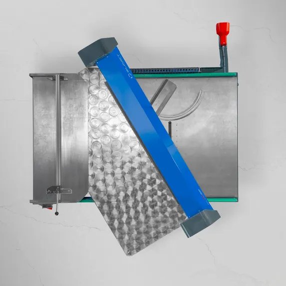 Slinet Flexcut Schrägschnittmoduls für die Slinet S1.0 mit schwenkbarer Schneideinheit für Winkelschnitte bis ±60°.